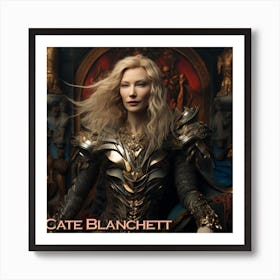Gate Blanchett Art Print