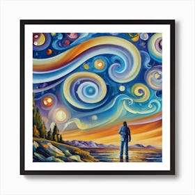 Starry Night 1 Art Print