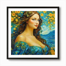 Mermaidghn Art Print