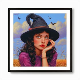 Witches Hat Art Print