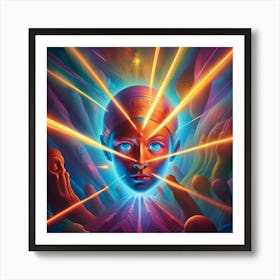 Lucid Dreaming Pop Art enlightenment 3 Art Print