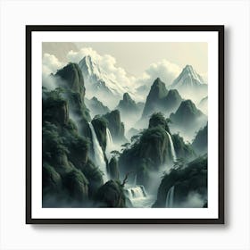 Chinese Art 117 Art Print