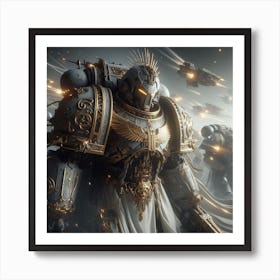 Space Marines 5 Art Print