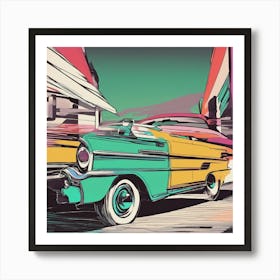 Chevrolet Convertible Art Print