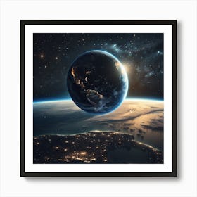 The Beauty Of Space Art Print