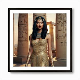 Egyptian Goddess 12 Art Print