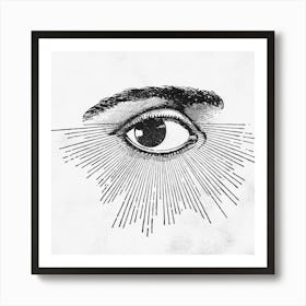 All Seeing Eye Art Print