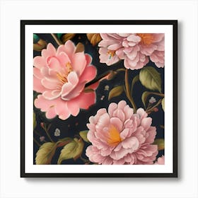 Peony Art Print