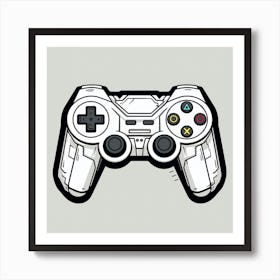 Video Game Controller 1 Art Print