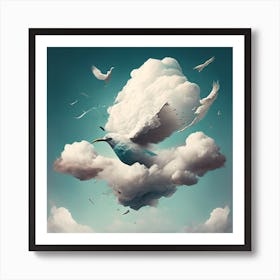 Bird In The Sky Art Print