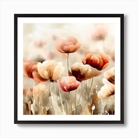 Poppy 01 Art Print