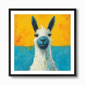 Llama Art Print