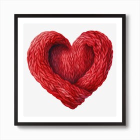 Heart Of Wool 1 Art Print