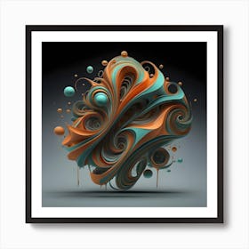 Abstract Art 3 Art Print