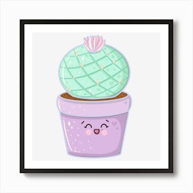 Cute Cactus 2 Affiche