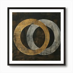 Olympic Rings Art Print