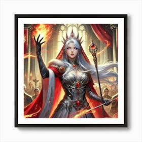 Queen Sorath Royal Command Art Print