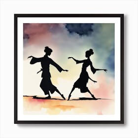 Dancers Art Print