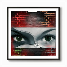 Woman'S Eyes Affiche