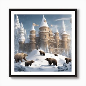 Bear Kingdom Art Print