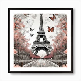 Paris Eiffel Tower 110 Art Print