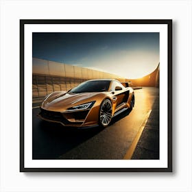 Firefly Sleek And Powerful Luxury Sports Car Design 30309 (2) Art Print