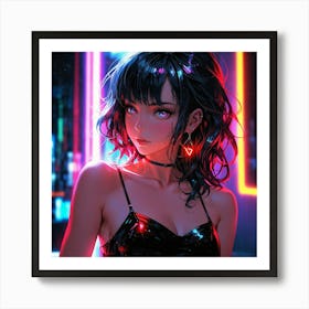 Default A Delicately Alluring Anime Girl 0 Art Print