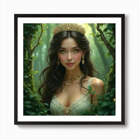 Queen of The Forest Art Print