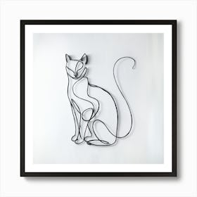 Cat Wall Art Art Print