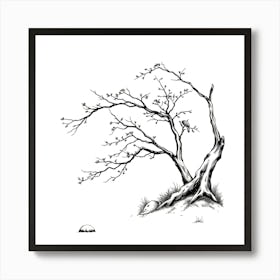 Buddhist Tree Art Print