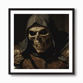 Portrait Of Doom Art Print