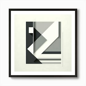 Abstract Geometric Design 1 Art Print