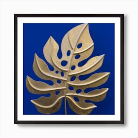 Gold Leaf Art Print