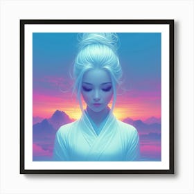 Asian Girl 1 Art Print