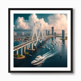 Skyline of Lekki Art Print