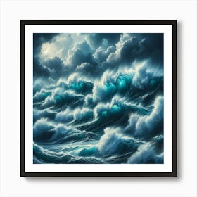 Stormy Sea Art Print