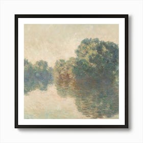 Claude Monet - The Seine 1 Art Print