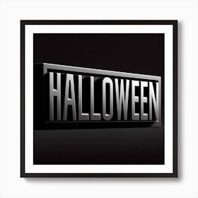 Halloween Sign Art Print