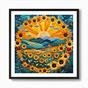 Sunflowers Art Print