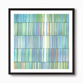 Lightfall At Building Entrance To William J Nealon Building, Scranton Art Print