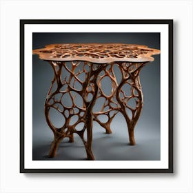 Coral Inspired Coffee Table Art Print