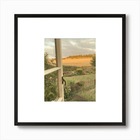 View From The Window Art Print