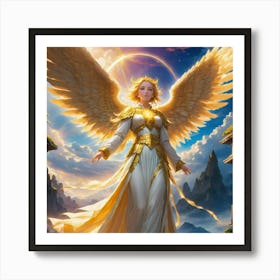 Angel Of The Sun Art Print