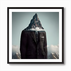 Mountain Man 1 Art Print