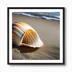 Shell On The Beach 6 Art Print