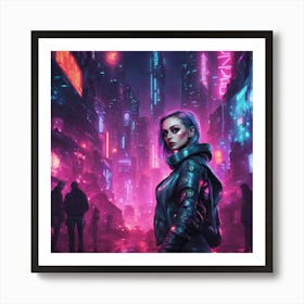 Cyberpunk 8 Art Print