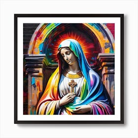Virgin Mary 18 Art Print