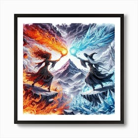 Two Witches Fighting 1 Póster