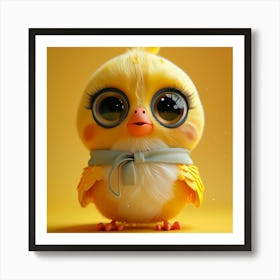 Cute Little Chick Art Print