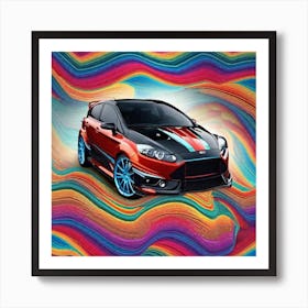 Ford Focus Sr Art Print